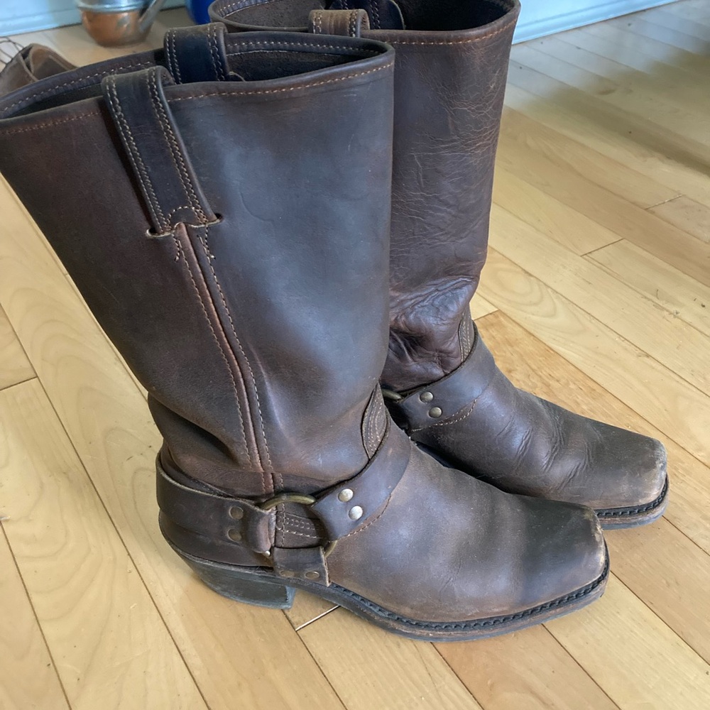Frye Brown Leather Boots